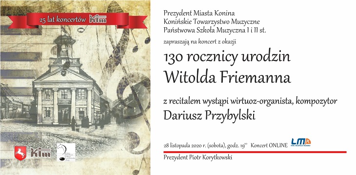 130 rocznica urodzin Witolda Friemanna