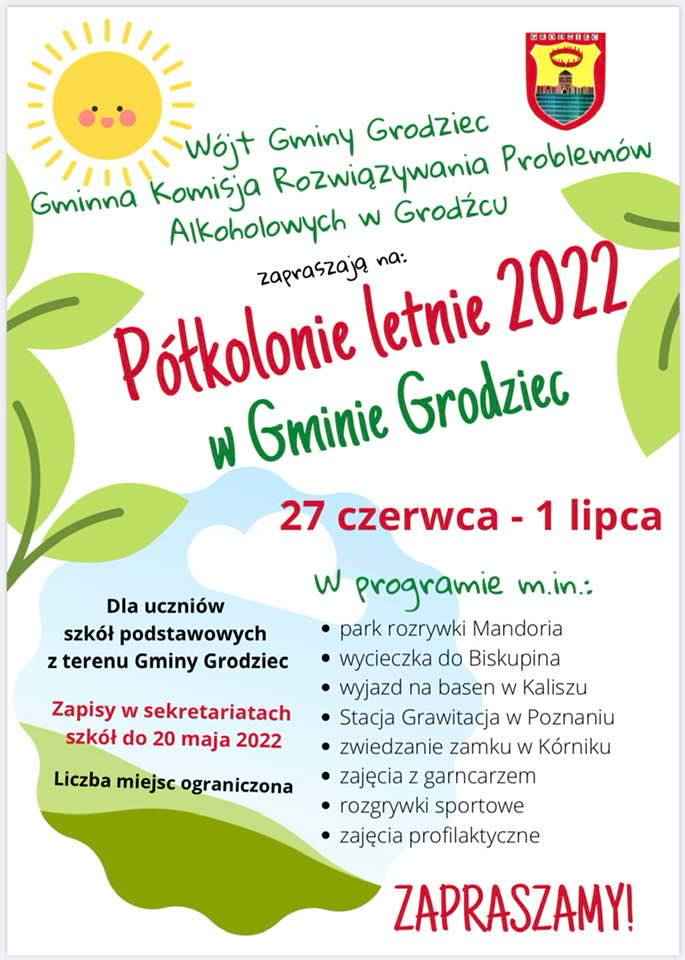 Półkolonie letnie 2022