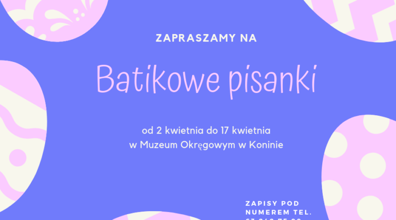 Batikowe pisanki