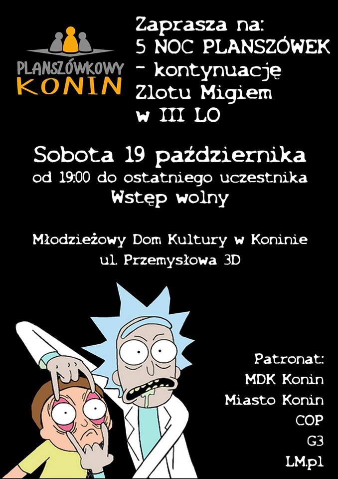 V Noc Planszówek