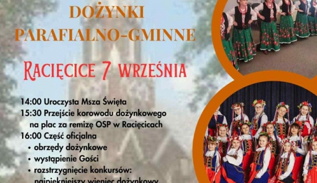 Dożynki Parafialno-Gminne w Racięcicach