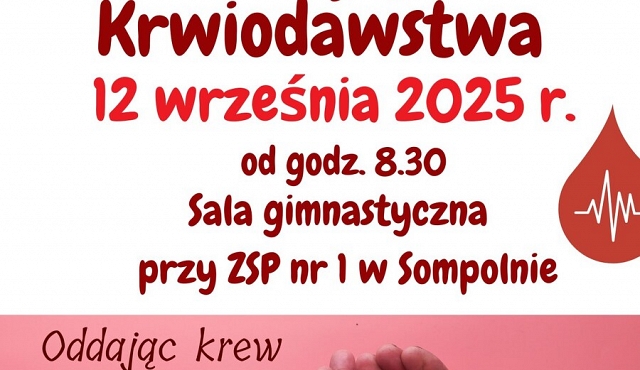 Akcja Krwiodawstwa w Sompolnie