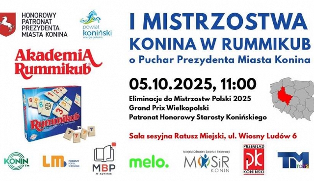 I Mistrzostwa Konina w Rummikub