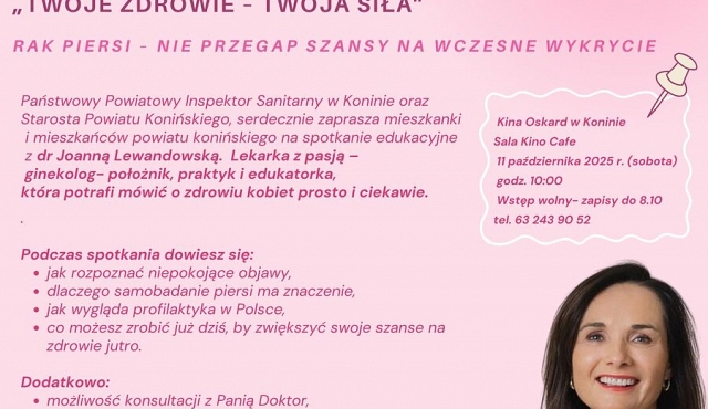 Wykład profilaktyczny w Kino Cafe