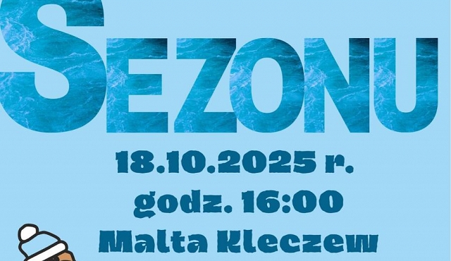 Rozpoczęcie sezonu na morsowanie