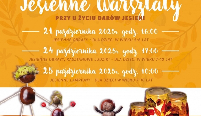 Jesienne warsztaty w Krzymowie