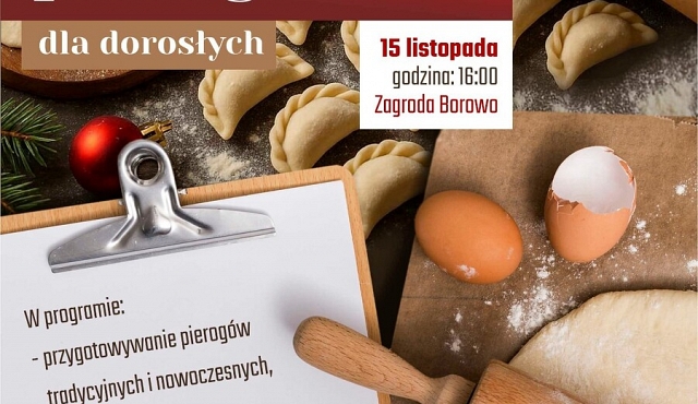 Świąteczne warsztaty pierogarskie w Brzeźnie
