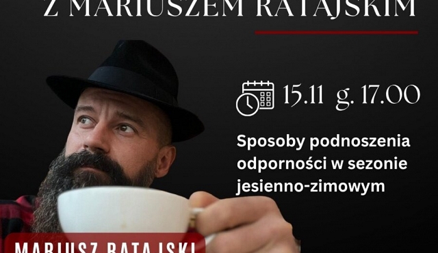 Spotkania z Mariuszem Ratajskim w Epicka Cafe