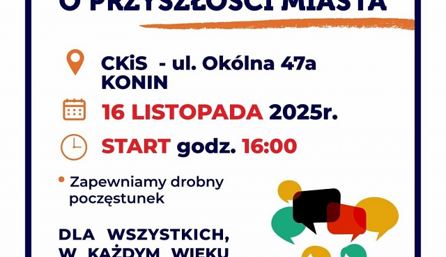 Rozmowy o przyszłości miasta Konina