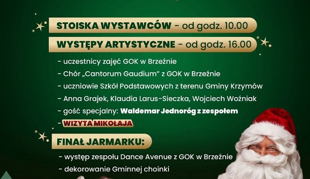 Jarmark Bożonarodzeniowy w Krzymowie