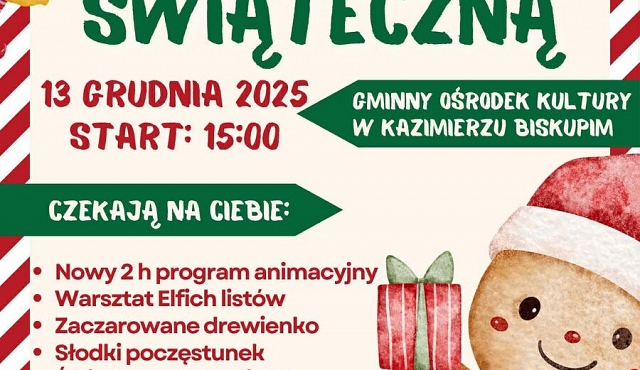 Skarpeta świąteczna w Kazimierzu Biskupim