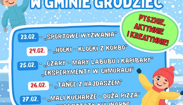 Ferie w Gminie Grodziec