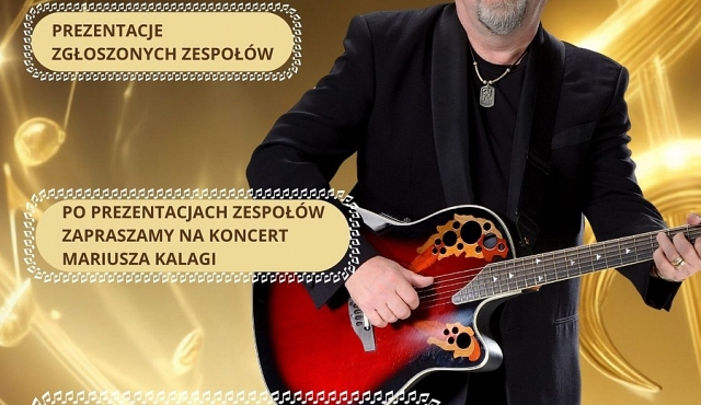 II Przegląd Amatorskich Zespołów Seniorów oraz koncert Mariusza Kalagi