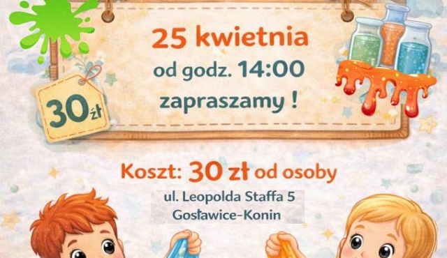 Slajmowe warsztaty familijne w SOWIE