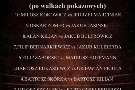 Gala boksu i K-1 w Rychwale