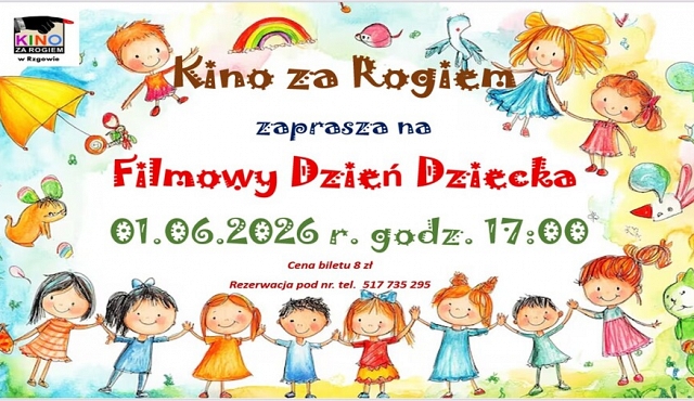 Filmowy Dzień Dziecka w Kinie za Rogiem w Rzgowie