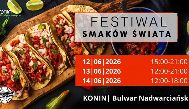 Festiwal smaków świata w Koninie