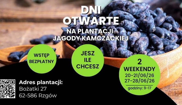 Dni otwarte na Plantacji jagody kamczackiej