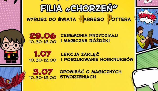 Wakacje w Filii Chorzeń MBP