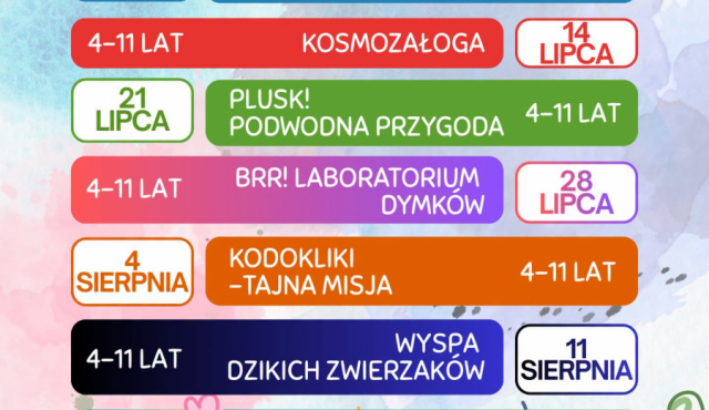 Wakacyjny cykl warsztatów w Wilczynie