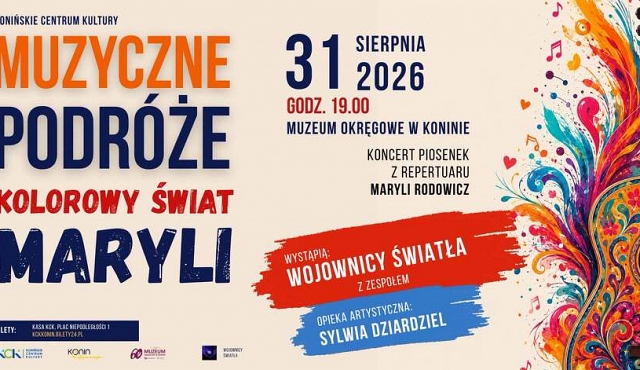Koncert plenerowy "Kolorowy świat Maryli"