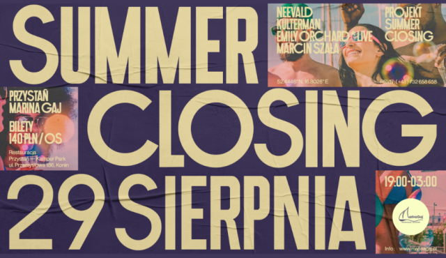 PROJEKT Summer Closing 2026