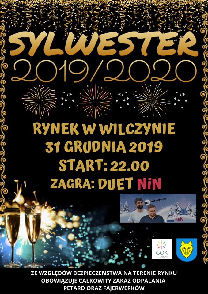 Sylwester na rynku w Wilczynie