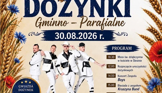 Dożynki Gminno - Parafialne w Ślesinie
