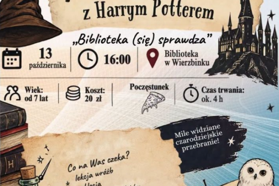 Noc Bibliotek w Wierzbinku