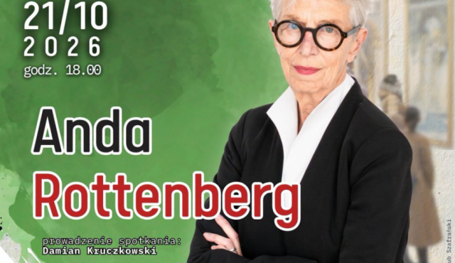 Spotkanie autorskie: Anda Rottenberg