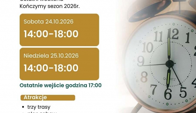 Zakończenie sezonu w Parku Linowym Leśny Raj