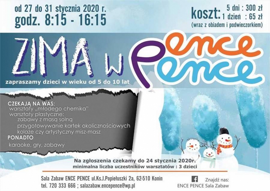 Zima w ENCE-PENCE