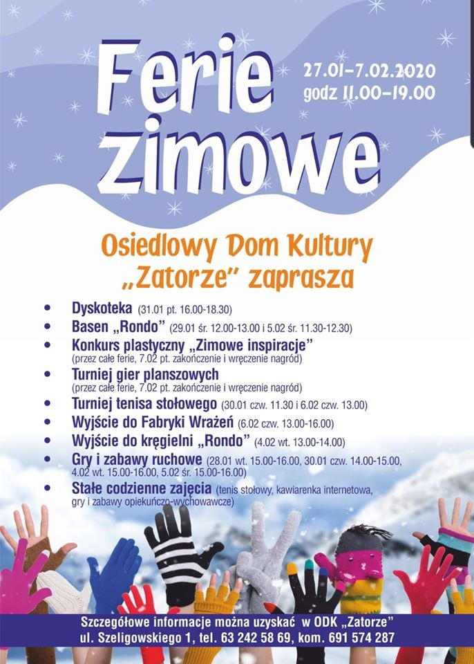 Ferie w ODK "Zatorze"