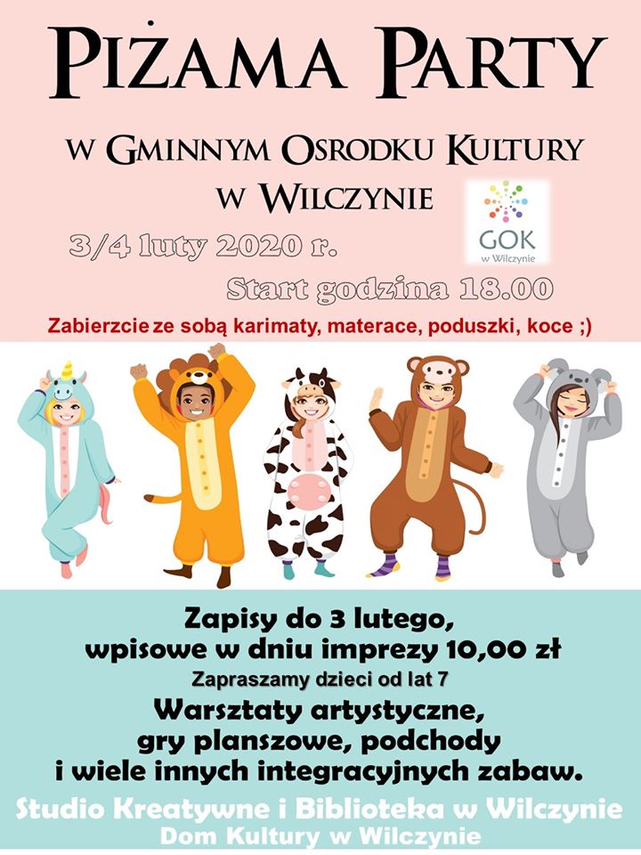 Piżama Party w Wilczynie