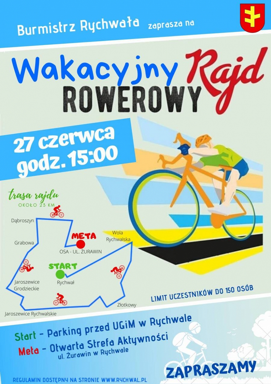 Wakacyjny rajd rowerowy