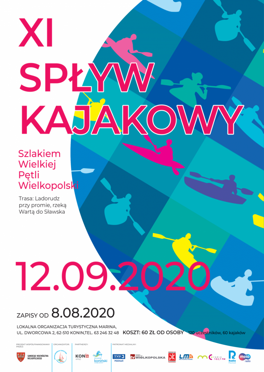 XI Spływ Kajakowy „Szlakiem Wielkiej Pętli Wielkopolski"