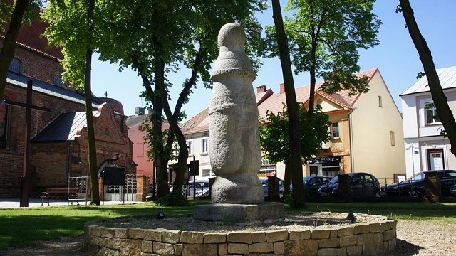A roman road Pole in Konin