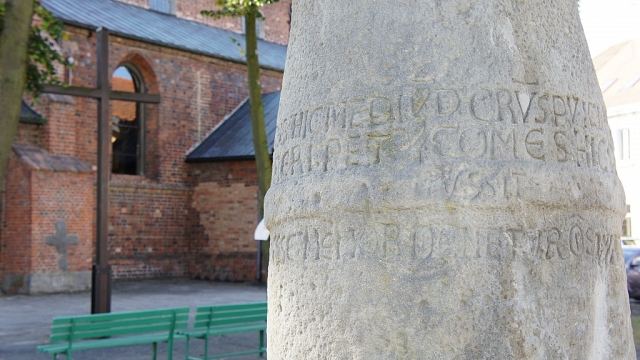 A roman road Pole in Konin