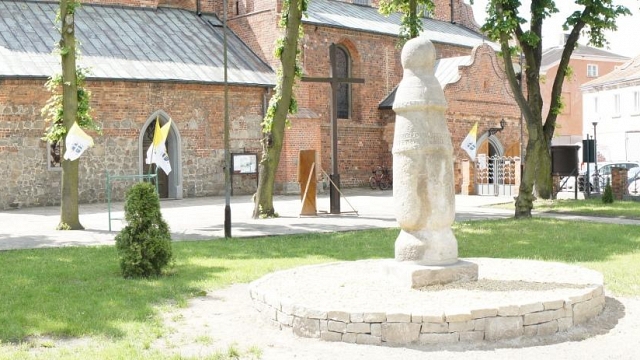 A roman road Pole in Konin