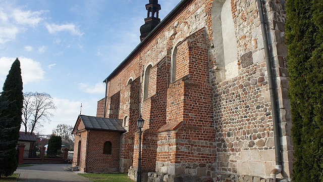 Kirche gewidmet dem Heiligen Marcin in Kazimierz Biskupi