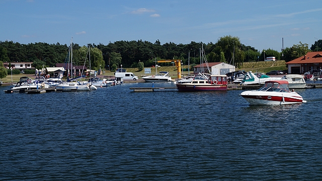 Water jetty in Ślesin