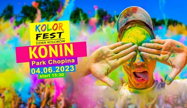 Kolor Fest Konin - Dzień Kolorów Holi w Koninie