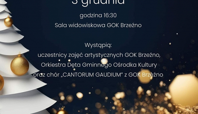 Koncert Mikołajkowo-Świąteczny
