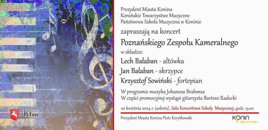 Koncert Poznańskiego Zespołu Kameralnego