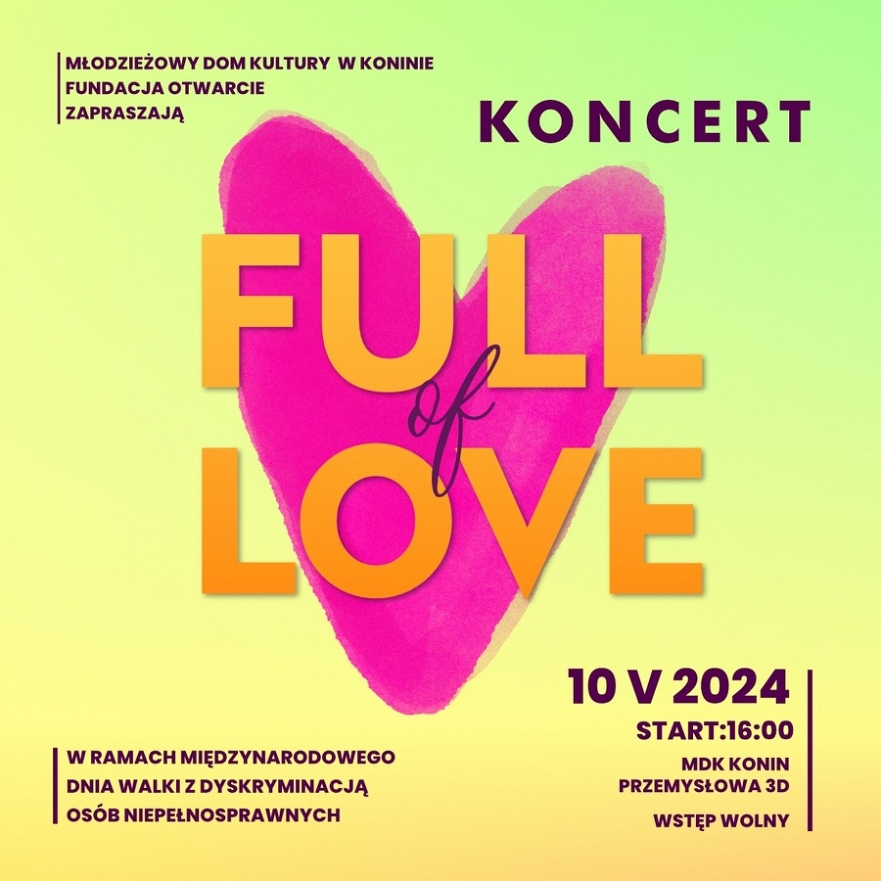 Koncert Full of Love