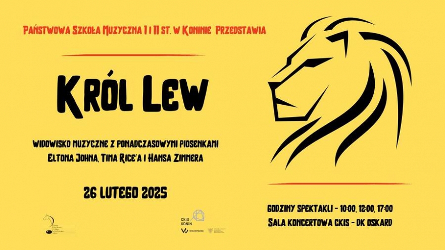 Widowisko muzyczne "Król Lew"
