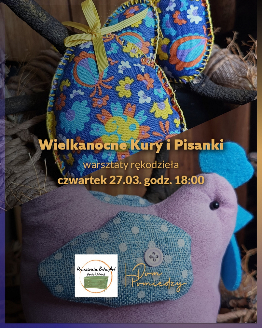 Wielkanocne kury i pisanki