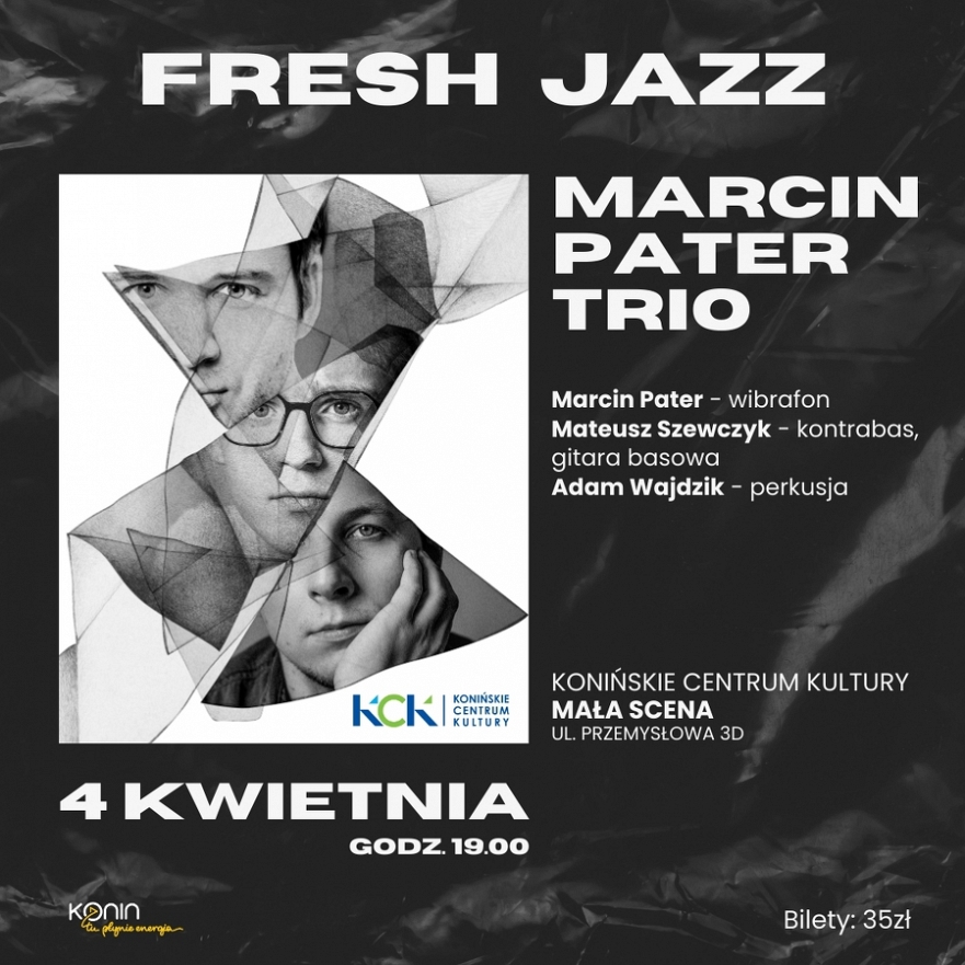 Fresh jazz: Marcin Pater Trio