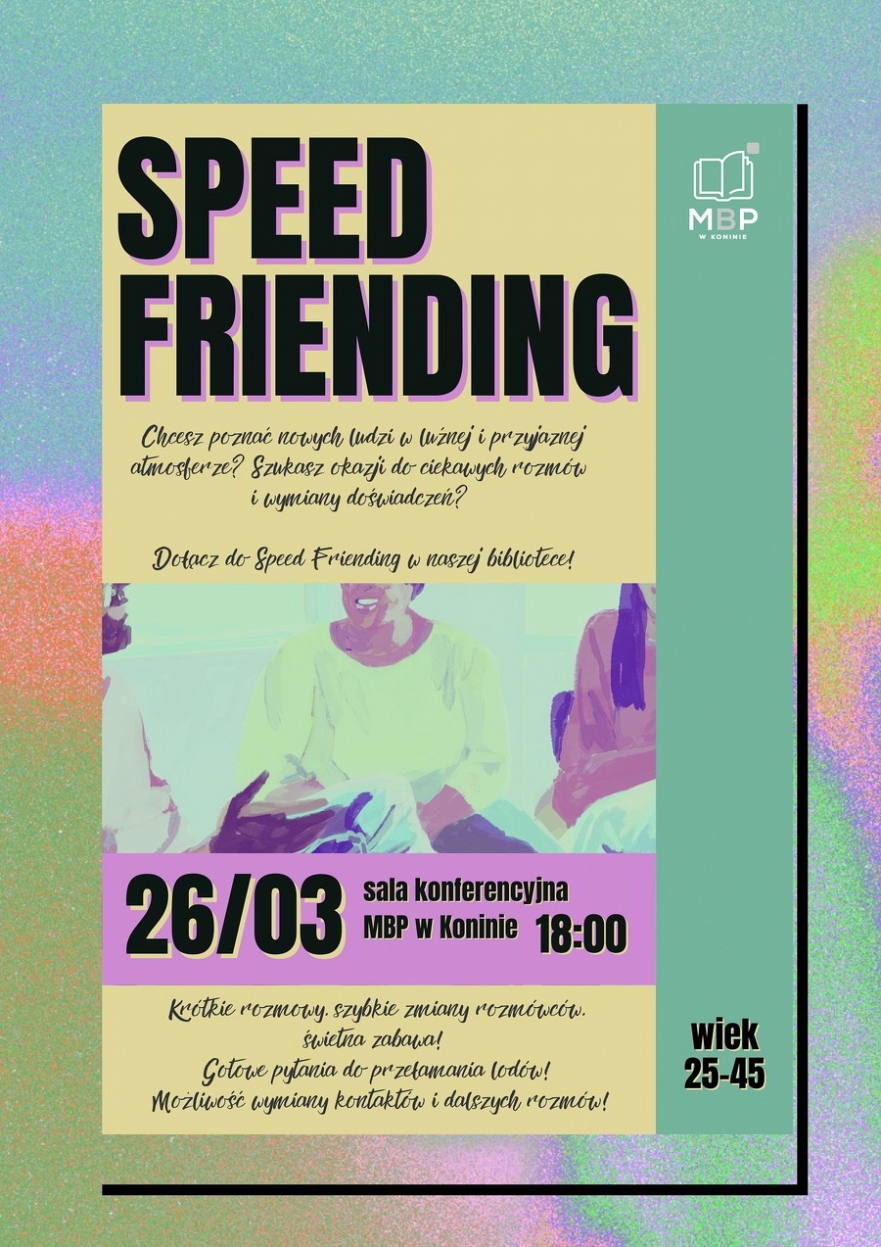Speed Friending w MBP