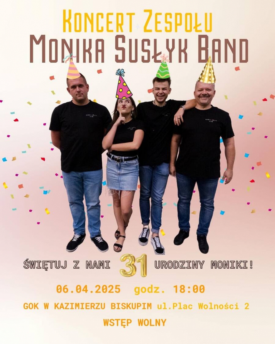 Koncert: Monika Susłyk Band